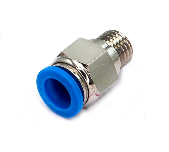 Пневмофитинг цанговый прямой с наружной резьбой HIMPT PC 4-М8х1 00-00009997 1