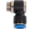 Пневмофитинг L-образный с наружной резьбой PH 12-03 (G3/8) HIMPT 00-00017798 3