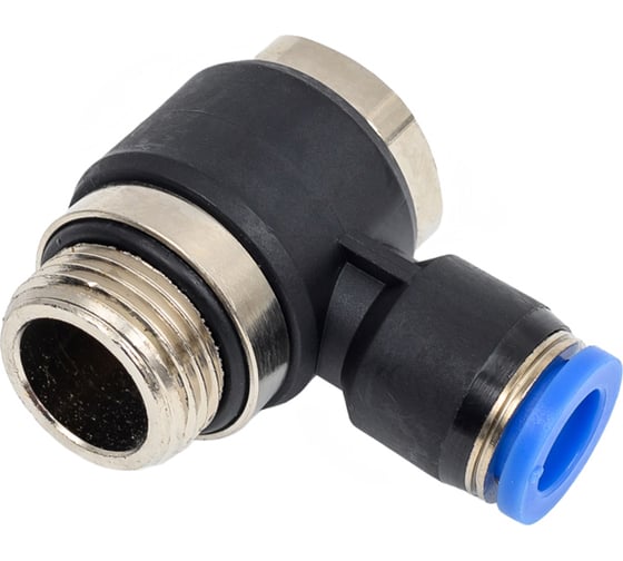 Пневмофитинг L-образный с наружной резьбой PH 08-03 (G3/8) HIMPT 00-00017790 1