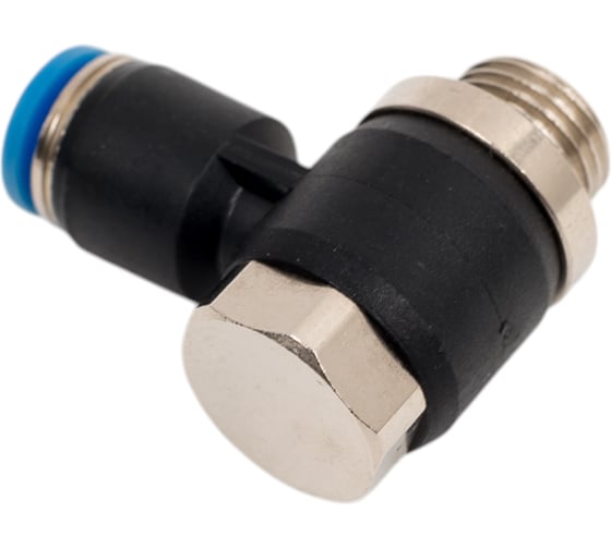 Пневмофитинг L-образный с наружной резьбой PH 04-01 (G1/8") HIMPT 00-00017782