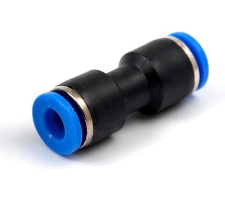 Фитинг пневматический цанговый пластиковый прямой PUC 8 HIMPT 00028007925