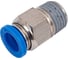 Пневмофитинг цанговый прямой с наружной резьбой PC 8-02 (R1/4) HIMPT 00028008158 2