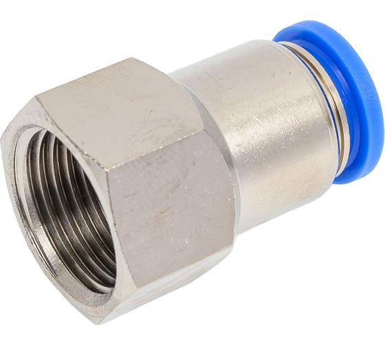 Пневмофитинг цанговый прямой с внутренней резьбой PCF 12-04 (R1/2) HIMPT 00028008167 1