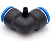 Фитинг пневматический цанговый пластиковый Г-образный HIMPT PUL 15 00-00009989