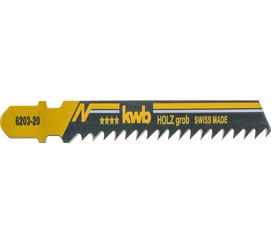 Набор пилок для лобзика kwb S20 6 шт 625620