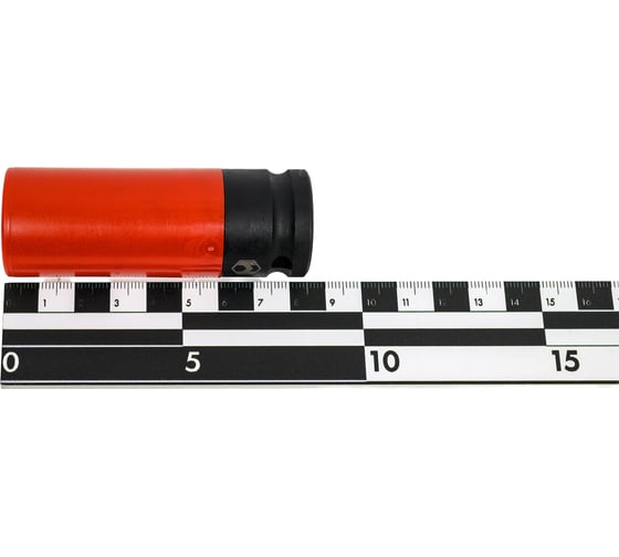 Головка ударная 6-гранная тонкостенная, с пластиковой защитой (21 мм; 1/2"DR) NORM HP-21