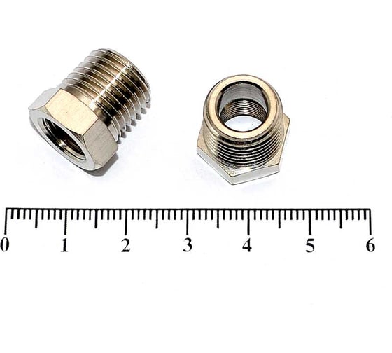 Муфта переходная HIMPT JNW 03-04 (G3/8"-G1/2") 00-00013943