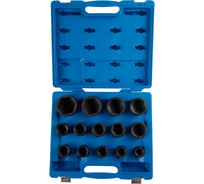 Набор ударных торцевых головок, шестигранные, 24-65 мм, 14 предметов, 3/4DR KING TONY 6424MP