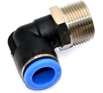 Пневмофитинг цанговый L-образный HIMPT, с наружной резьбой PL 12-М22х1.5 00-00012501