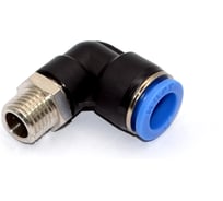 Пневмофитинг цанговый L-образный HIMPT, с наружной резьбой PL 12-М14х1.5 00-00012500