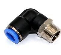 Пневмофитинг цанговый L-образный HIMPT, с наружной резьбой PL 10-М16х1.5 00-00012498