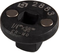 Переходник KING TONY 1/4>3/8, тонкий, магнитный 2883