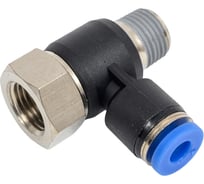 Пневмофитинг цанговый Т-образный HIMPT PHF 4-G01 R1/8 00-00014098