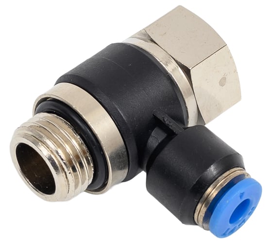 Пневмофитинг цанговый Т-образный HIMPT PHF 4-G02, R1/4 00-00014099 1