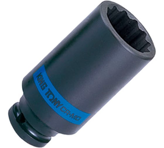 Головка торцевая ударная глубокая двенадцатигранная 9 мм, 1/2DR 443009M 1