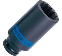 Головка торцевая ударная глубокая двенадцатигранная 24 мм, 1/2DR 443024M