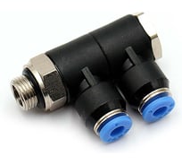 Пневмофитинг поворотный L-образный HIMPT с наружной резьбой PHL(2) 10-01 (G1/8") 00-00017768