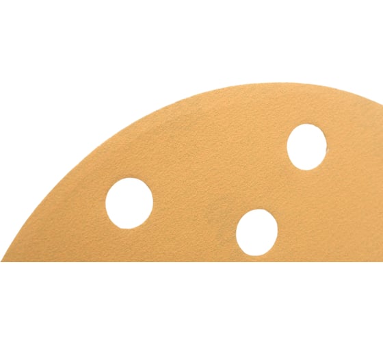 Шлифовальный круг Interflex Gold AP215C 150 мм, на липучке, 15 отверстий, Р180 3127183315