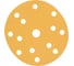 Шлифовальный круг Interflex Gold AP215C 150 мм, на липучке, 15 отверстий, Р220 3127223315 2