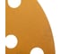 Шлифовальный круг Interflex Gold AP215C 150 мм, на липучке, 15 отверстий, Р220 3127223315 4