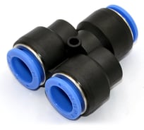 Фитинг пневматический цанговый HIMPT PY 14 пластиковый, Y-образный 00-00012504