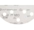 Шлифовальный круг Interflex Gold AP215C 150 мм, на липучке, 15 отверстий, Р120 3127123315 4
