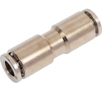 Пневмофитинг латунный прямой соединитель HIMPT IPUT(NPUT) 6 00-00012575