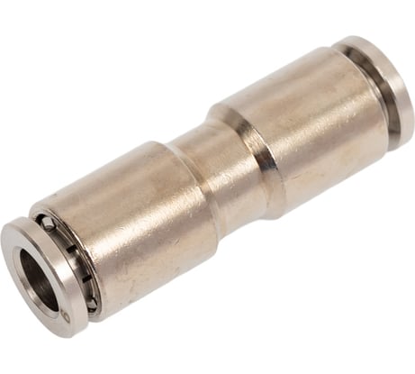 Пневмофитинг латунный прямой соединитель HIMPT IPUT(NPUT) 6 00-00012575