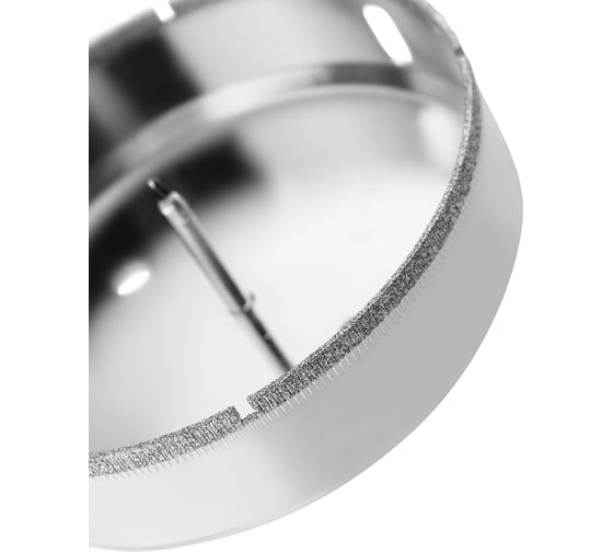 Коронка с центрирующим сверлом по стеклу и керамике (110х55 мм) Vertextools 336-110-55