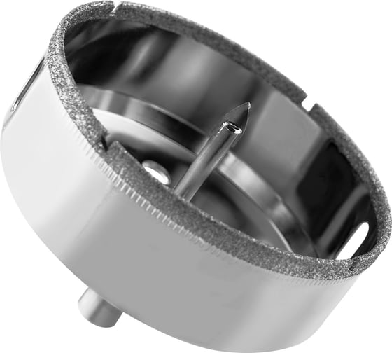 Коронка с центрирующим сверлом по стеклу и керамике (80х31 мм) vertextools 336-80-55