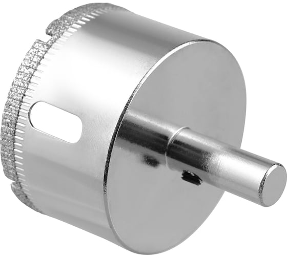 Коронка с центрирующим сверлом по стеклу и керамике (50х55 мм) Vertextools 336-50-55