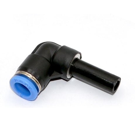 Фитинг пневматический цанговый HIMPT PLJ 8, пластиковый, L-образный 00-00012570