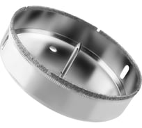 Коронка с центрирующим сверлом по стеклу и керамике (115х55 мм) Vertextools 336-115-55