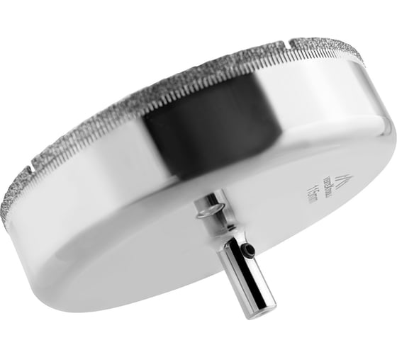 Коронка с центрирующим сверлом по стеклу и керамике (115х55 мм) Vertextools 336-115-55