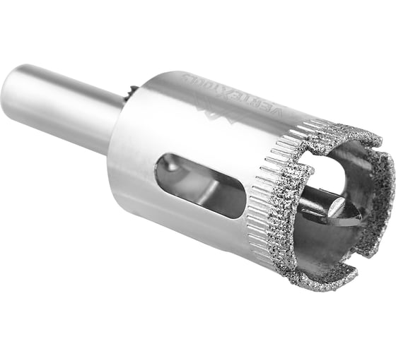 Коронка с центрирующим сверлом по стеклу и керамике (20Х55 мм) Vertextools 336-20-55