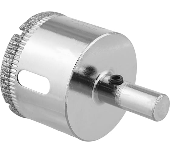 Коронка с центрирующим сверлом по стеклу и керамике (40х55 мм) Vertextools 336-40-55