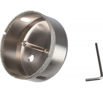 Коронка с центрирующим сверлом по стеклу и керамике (60х55 мм) Vertextools 336-60-55