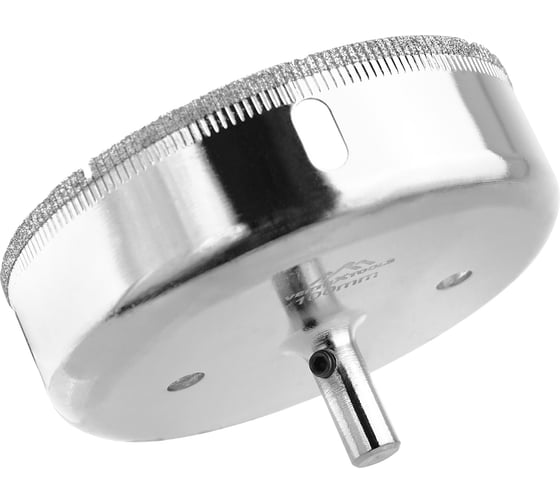 Коронка с центрирующим сверлом по стеклу и керамике (100Х55 мм) Vertextools 336-100-55