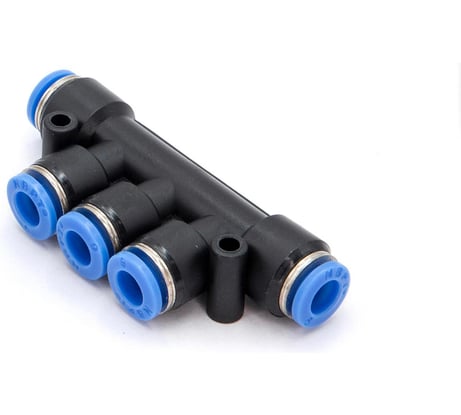 Пневмофитинг цанговый разветвитель HIMPT 5-РК 6 00-00010076