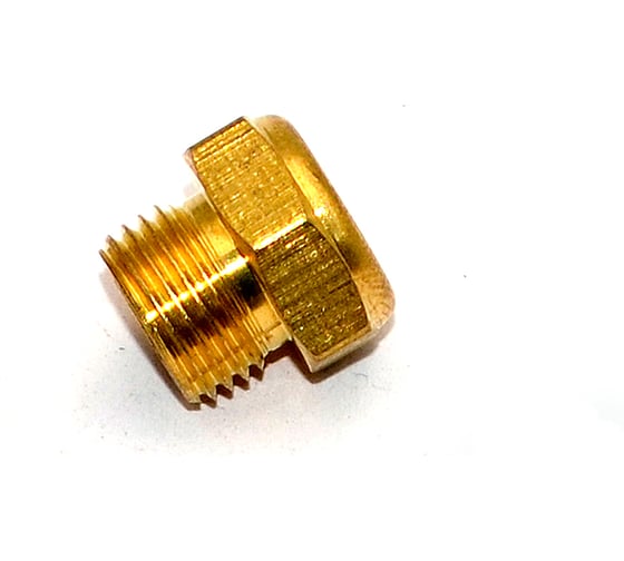 Глушитель выхлопа латунный HIMPT BSLM 01, с наружной резьбой R1/8 00-00012573