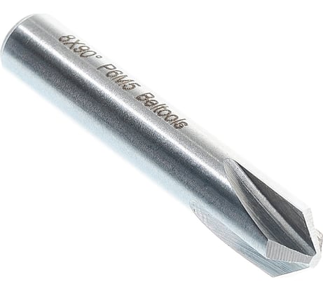 Зенковка 8 90 гр. Р6М5 Z-4 ц/хв хвостовик 8 мм ГОСТ 14953-80 Beltools ri.109.84