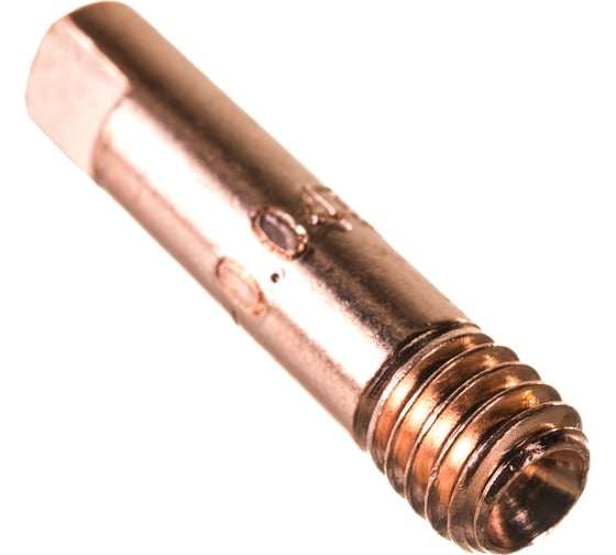 Наконечник сварочный прямой (10 шт; E-CU; М6; 1.0 мм) Сварог MS ICU0003-10R 97117