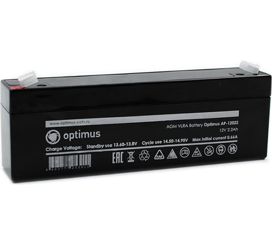 Батарея аккумуляторная Optimus AP-12022 OPTIMUSSECURITY В0000012046