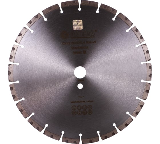 Круг алмазный 1A1RSS/C3-H F4 CHG RM-W (300x3.2/2.2x10x25.4 мм) ADTnS 34320065022