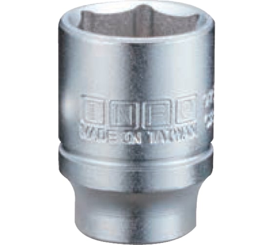 Головка короткая 6-гранная INFO 4 мм, 1/4DR 92504