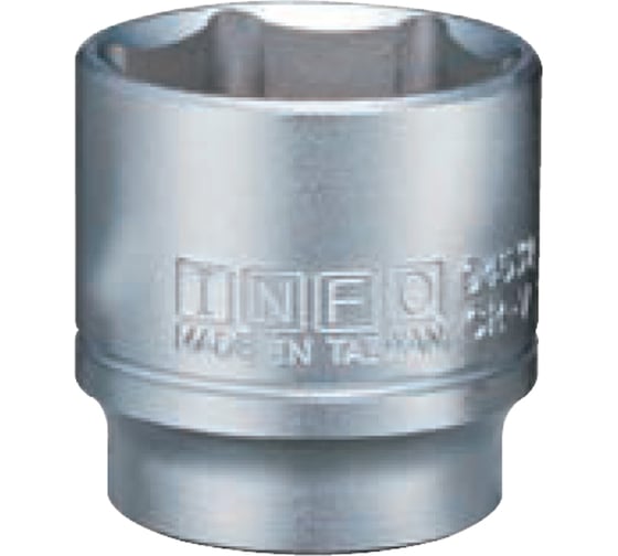 Головка 6-гранная INFO 22 мм, 1/2DR 94522