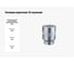 Головка короткая 12-гранная INFO 6 мм, 1/4DR 92906 3