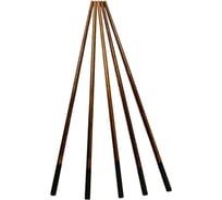 Электрод угольный омедненный круглый Great Wolf 5x305 мм, 5шт GWR5305