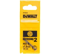Сверло по металлу DEWALT EXTREME 2, 1.5x40x18 мм DT5035-QZ