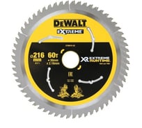 Пильный диск DEWALT XR DT99570, 216х30 мм, 60Z DT99570-QZ